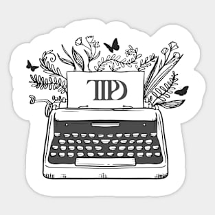 TTPD Typewriter Sticker